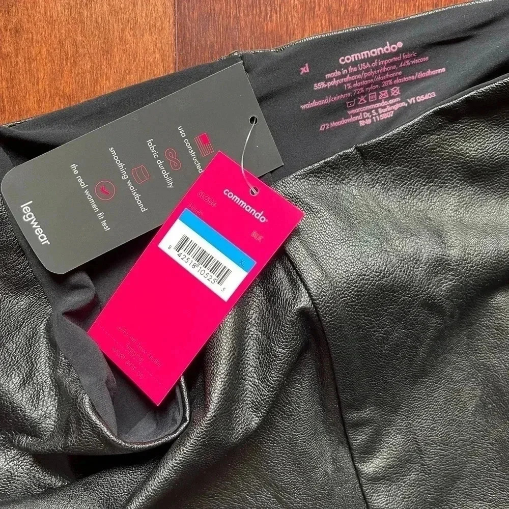 NWT Commando Faux Leather Leggings - Picture 2 of 9